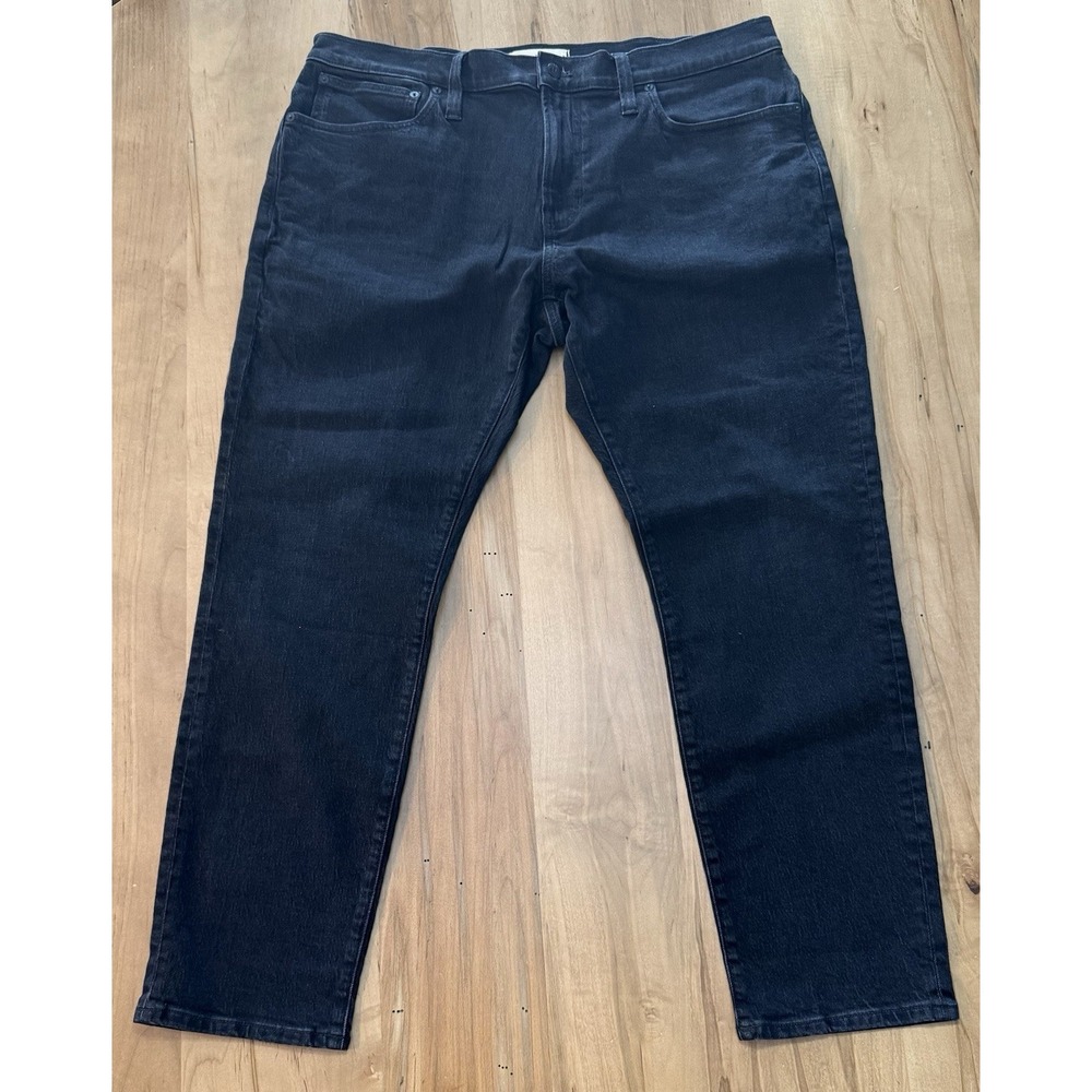 Madewell Athletic Slim Fit Black Denim Jeans Men's 38X30